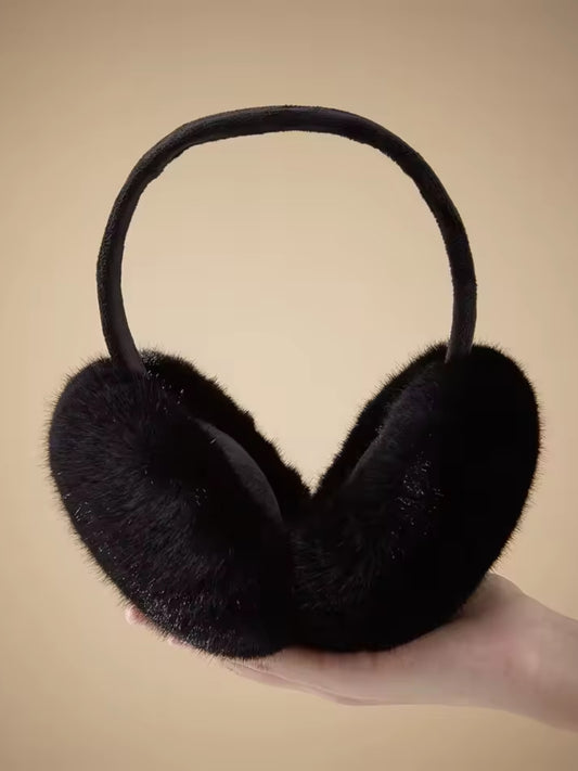 Cache oreille femme Nordica noir